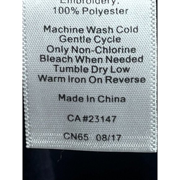 Talbots Velvet Bear Skirt 16 Blue Midi Old Money Preppy Classic Retro Urban Chic - Picture 10 of 11